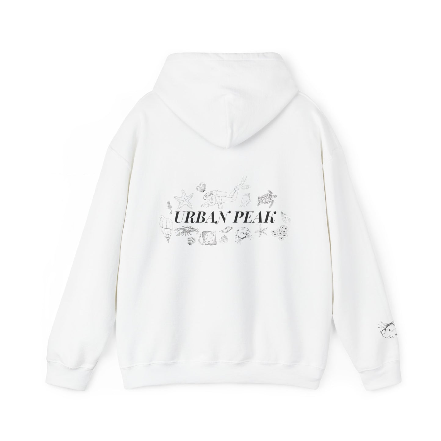 BORN TO LIVE ON THE BEACH HOODIE - URBAN PEAK US