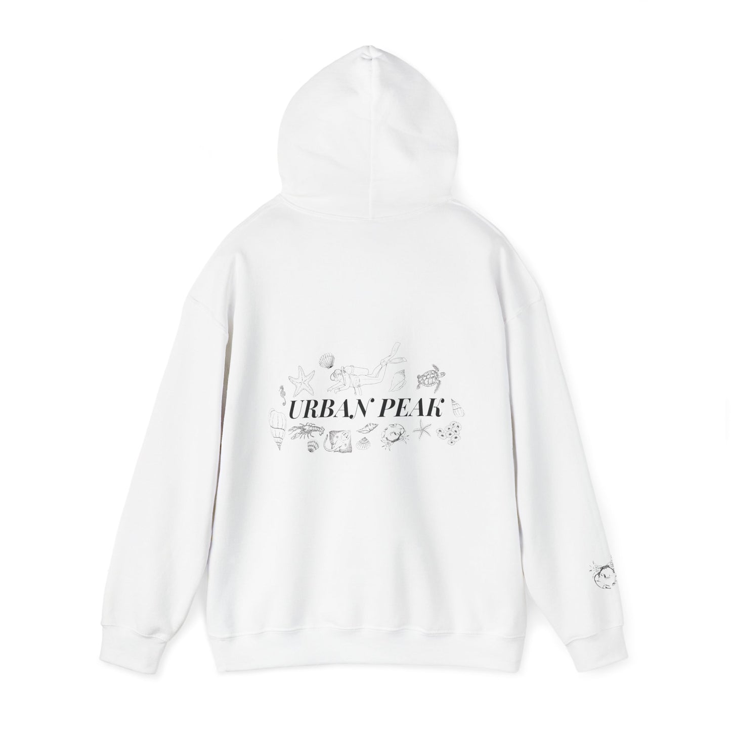 BORN TO LIVE ON THE BEACH HOODIE - URBAN PEAK US